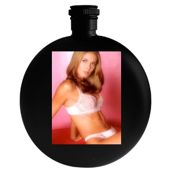 Heidi Klum Round Flask