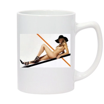 Heidi Klum 14oz White Statesman Mug