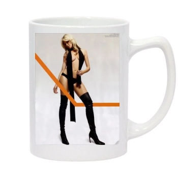 Heidi Klum 14oz White Statesman Mug