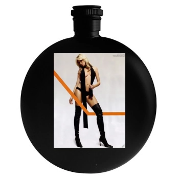 Heidi Klum Round Flask