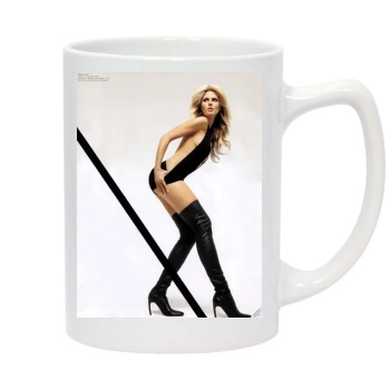 Heidi Klum 14oz White Statesman Mug