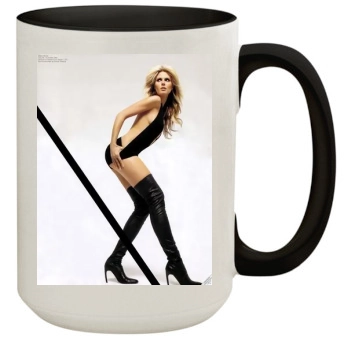 Heidi Klum 15oz Colored Inner & Handle Mug