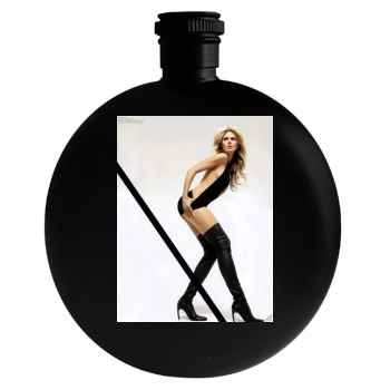 Heidi Klum Round Flask