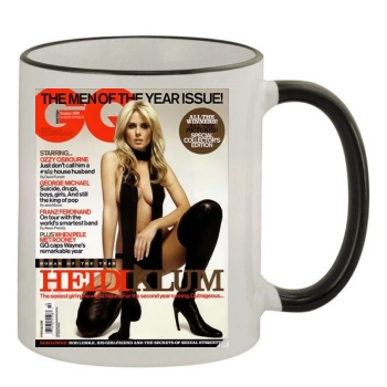 Heidi Klum 11oz Colored Rim & Handle Mug