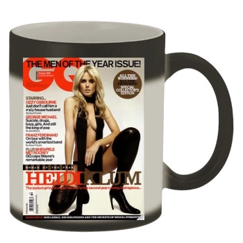 Heidi Klum Color Changing Mug