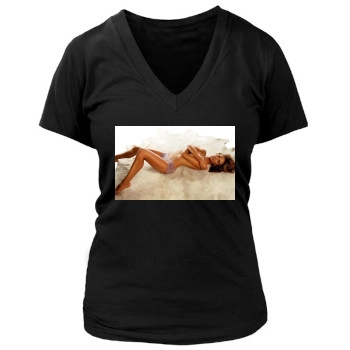 Heidi Klum Women's Deep V-Neck TShirt