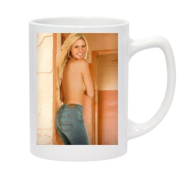 Heidi Klum 14oz White Statesman Mug