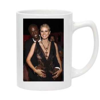 Heidi Klum 14oz White Statesman Mug