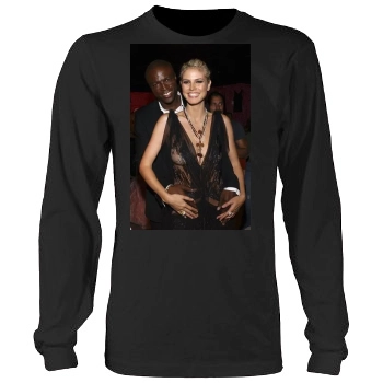 Heidi Klum Men's Heavy Long Sleeve TShirt