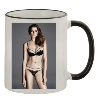 Tanya Mityushina 11oz Colored Rim & Handle Mug