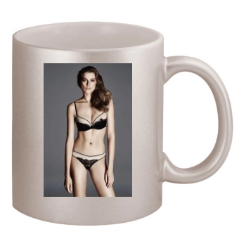 Tanya Mityushina 11oz Metallic Silver Mug