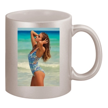 Tanya Mityushina 11oz Metallic Silver Mug