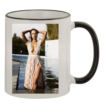 Tanya Mityushina 11oz Colored Rim & Handle Mug