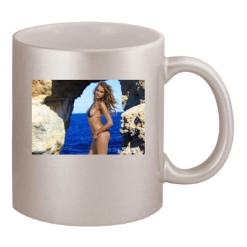 Tanya Mityushina 11oz Metallic Silver Mug