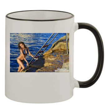 Tanya Mityushina 11oz Colored Rim & Handle Mug