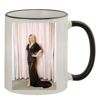 Tara Conner 11oz Colored Rim & Handle Mug