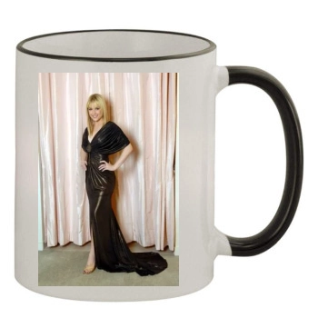 Tara Conner 11oz Colored Rim & Handle Mug