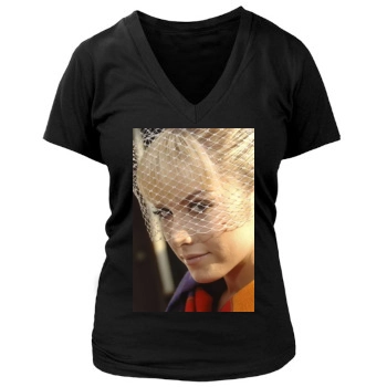 Tara Conner Women's Deep V-Neck TShirt