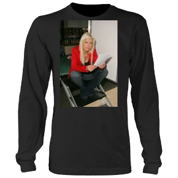 Tara Reid Men's Heavy Long Sleeve TShirt