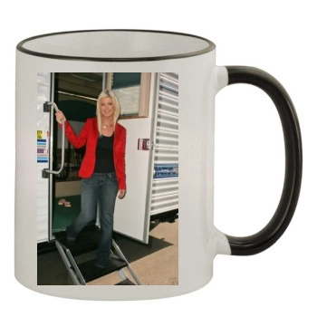 Tara Reid 11oz Colored Rim & Handle Mug