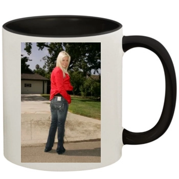 Tara Reid 11oz Colored Inner & Handle Mug