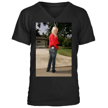 Tara Reid Men's V-Neck T-Shirt