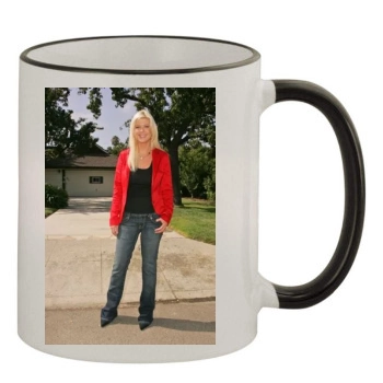 Tara Reid 11oz Colored Rim & Handle Mug