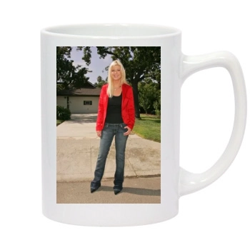 Tara Reid 14oz White Statesman Mug