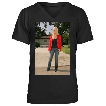 Tara Reid Men's V-Neck T-Shirt