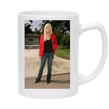 Tara Reid 14oz White Statesman Mug