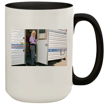 Tara Reid 15oz Colored Inner & Handle Mug