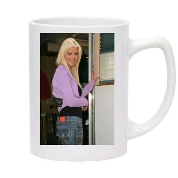 Tara Reid 14oz White Statesman Mug