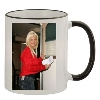 Tara Reid 11oz Colored Rim & Handle Mug