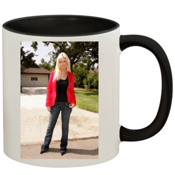 Tara Reid 11oz Colored Inner & Handle Mug