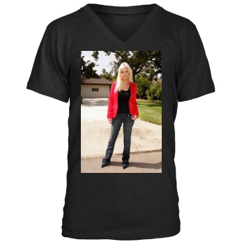 Tara Reid Men's V-Neck T-Shirt