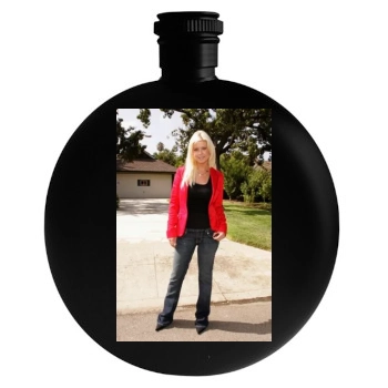 Tara Reid Round Flask