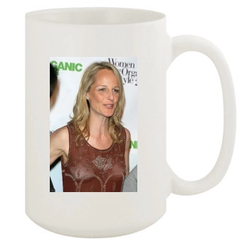 Helen Hunt 15oz White Mug