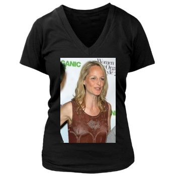 Helen Hunt Women's Deep V-Neck TShirt