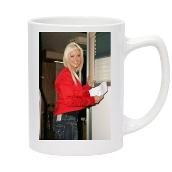 Tara Reid 14oz White Statesman Mug