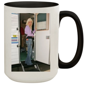 Tara Reid 15oz Colored Inner & Handle Mug