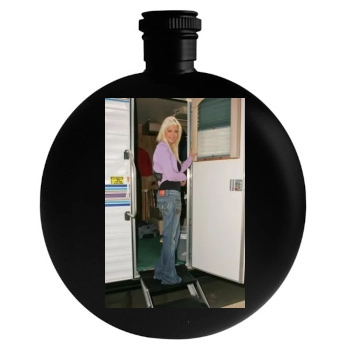 Tara Reid Round Flask