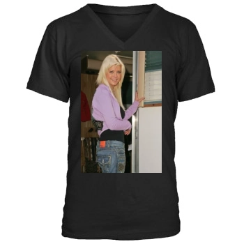 Tara Reid Men's V-Neck T-Shirt