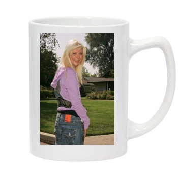 Tara Reid 14oz White Statesman Mug