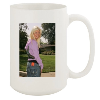 Tara Reid 15oz White Mug