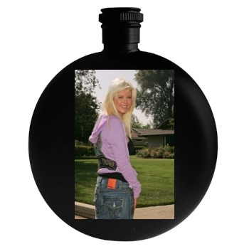 Tara Reid Round Flask