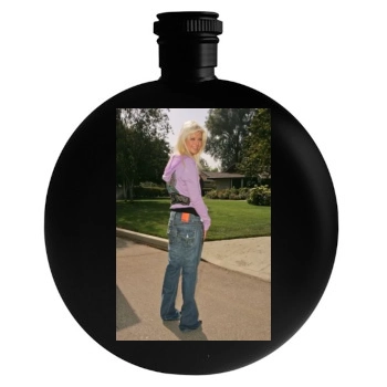 Tara Reid Round Flask