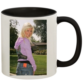 Tara Reid 11oz Colored Inner & Handle Mug