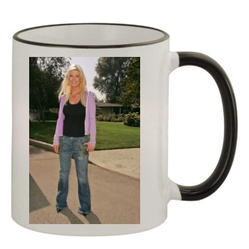 Tara Reid 11oz Colored Rim & Handle Mug