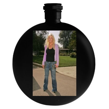 Tara Reid Round Flask