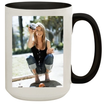 Tara Reid 15oz Colored Inner & Handle Mug